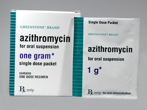 AZITHROMYCIN 1 GM PWD PACKET