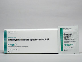 CLINDAMYCIN PHOS 1% PLEDGET