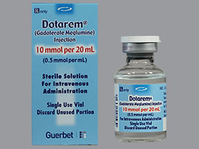 DOTAREM 10 MMOL/20 ML VIAL