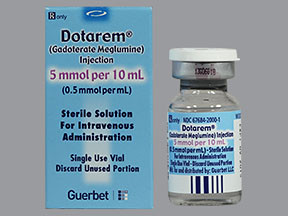 DOTAREM 5 MMOL/10 ML VIAL