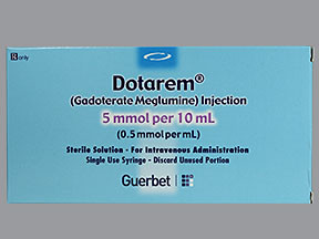 DOTAREM 5 MMOL/10 ML SYRINGE