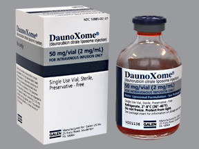 DAUNOXOME 50 MG (2 MG/ML) VIAL