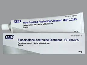 FLUOCINOLONE 0.025% OINTMENT