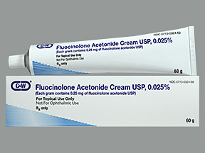 FLUOCINOLONE 0.025% CREAM