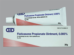 FLUTICASONE PROP 0.005% OINT