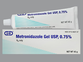 METRONIDAZOLE TOPICAL 0.75% GL