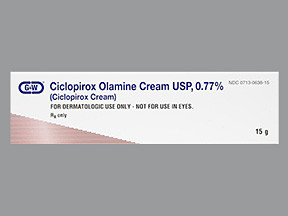 CICLOPIROX 0.77% CREAM