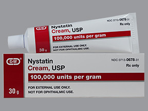 NYSTATIN 100,000 UNIT/GM CREAM