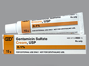 GENTAMICIN 0.1% CREAM