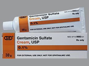 GENTAMICIN 0.1% CREAM