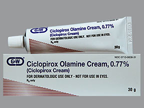CICLOPIROX 0.77% CREAM
