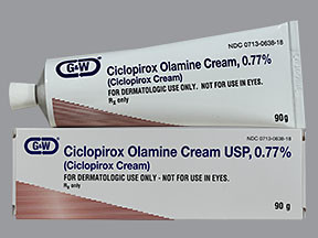 CICLOPIROX 0.77% CREAM