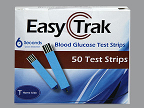 EASY TRAK GLUCOSE TEST STRIP