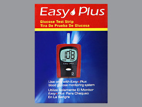 EASY PLUS GLUCOSE TEST STRIP