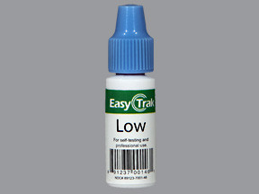 EASY TRAK CONTROL SOLN LOW