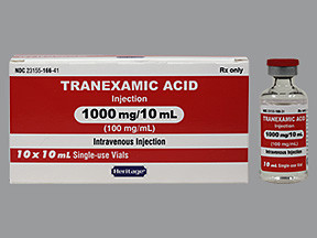 TRANEXAMIC ACID 1,000 MG/10 ML