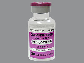 ONDANSETRON 40 MG/20 ML VIAL