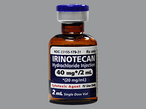 IRINOTECAN HCL 40 MG/2 ML VIAL