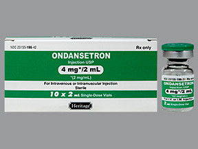 ONDANSETRON HCL 4 MG/2 ML VIAL