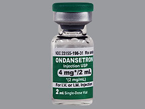 ONDANSETRON HCL 4 MG/2 ML VIAL