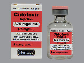 CIDOFOVIR 375 MG/5 ML VIAL