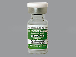 METOCLOPRAMIDE 10 MG/2 ML VIAL