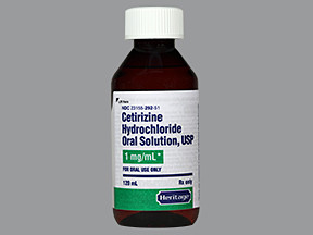 CETIRIZINE HCL 1 MG/ML SOLN