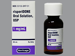 RISPERIDONE 1 MG/ML SOLUTION