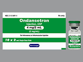 ONDANSETRON HCL 4 MG/2 ML VIAL