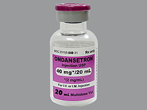 ONDANSETRON 40 MG/20 ML VIAL