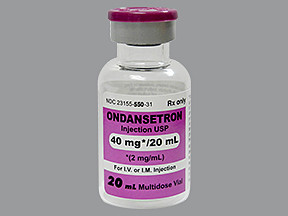 ONDANSETRON 40 MG/20 ML VIAL