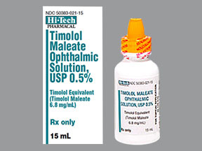 TIMOLOL MALEATE 0.5% EYE DROPS