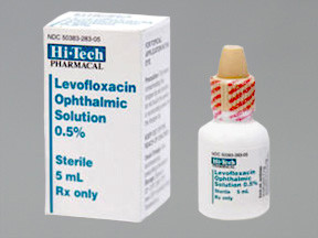 LEVOFLOXACIN 0.5% EYE DROPS