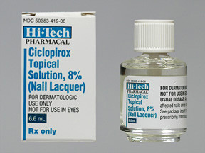 CICLOPIROX 8% SOLUTION