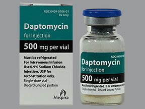 DAPTOMYCIN 500 MG VIAL