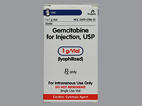 GEMCITABINE HCL 1 GRAM VIAL