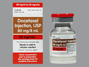 DOCETAXEL 80 MG/8 ML VIAL