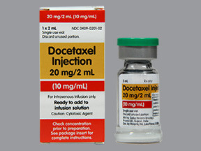 DOCETAXEL 20 MG/2 ML VIAL