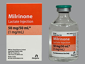 MILRINONE LACT 50 MG/50 ML VL