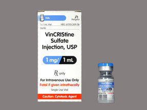 VINCRISTINE 1 MG/ML VIAL