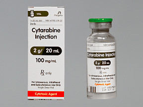CYTARABINE 2 G/20 ML VIAL