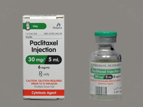 PACLITAXEL 30 MG/5 ML VIAL