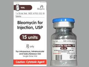 BLEOMYCIN SULFATE 15 UNIT VIAL