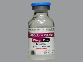 CARBOPLATIN 150 MG/15 ML VIAL