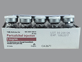 PARICALCITOL 5 MCG/ML VIAL