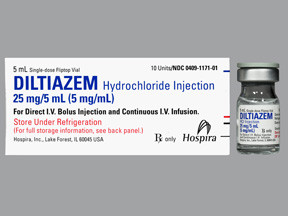 DILTIAZEM 25 MG/5 ML VIAL