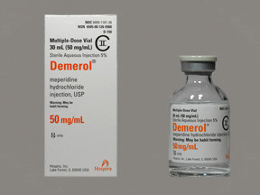 DEMEROL 50 MG/ML VIAL