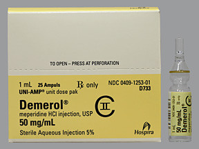 DEMEROL 50 MG/ML AMPUL