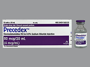 PRECEDEX 80 MCG/20 ML INJECT