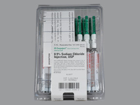 SODIUM CHLORIDE 0.9% SYRINGE